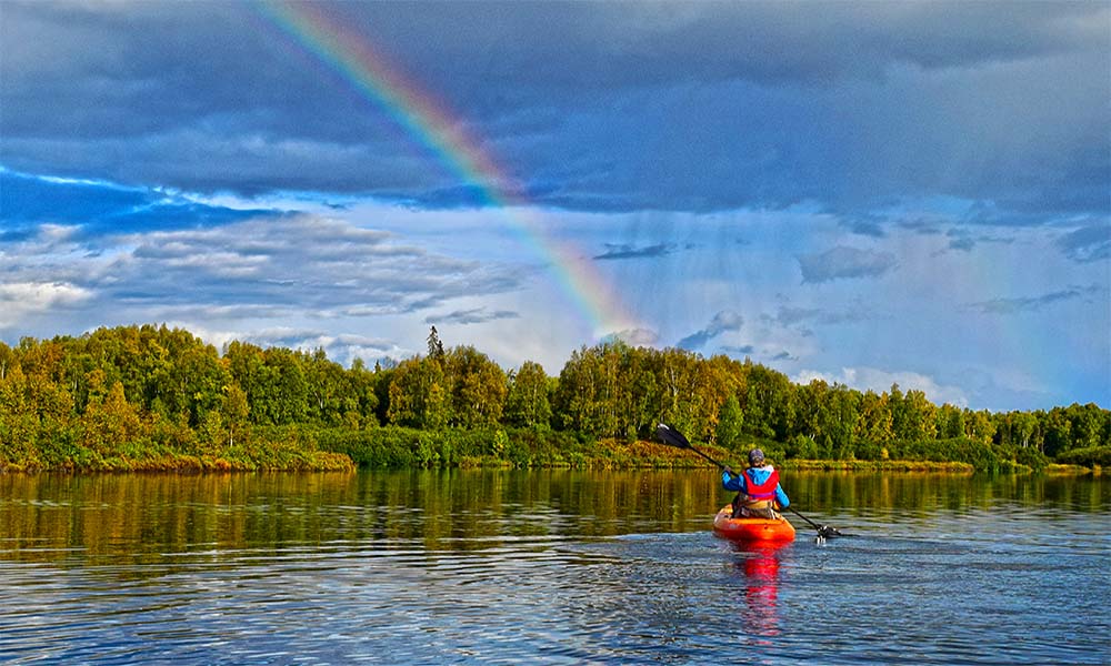 Kayaking Alaska