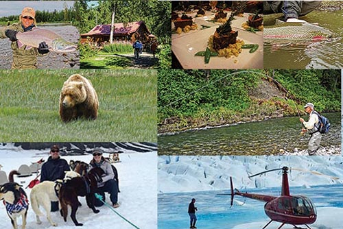 Alaska summer solstice adventure package